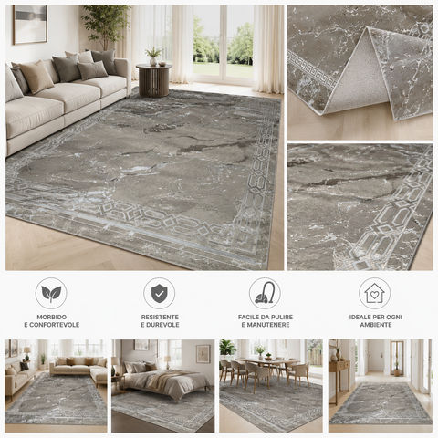 Tappeto orlando Classico Moderno 200X280CM Salotto Casa