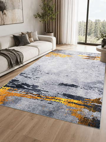 Tappeto Lavabile Moderno 200x300CM 200X350CM Salotto Casa