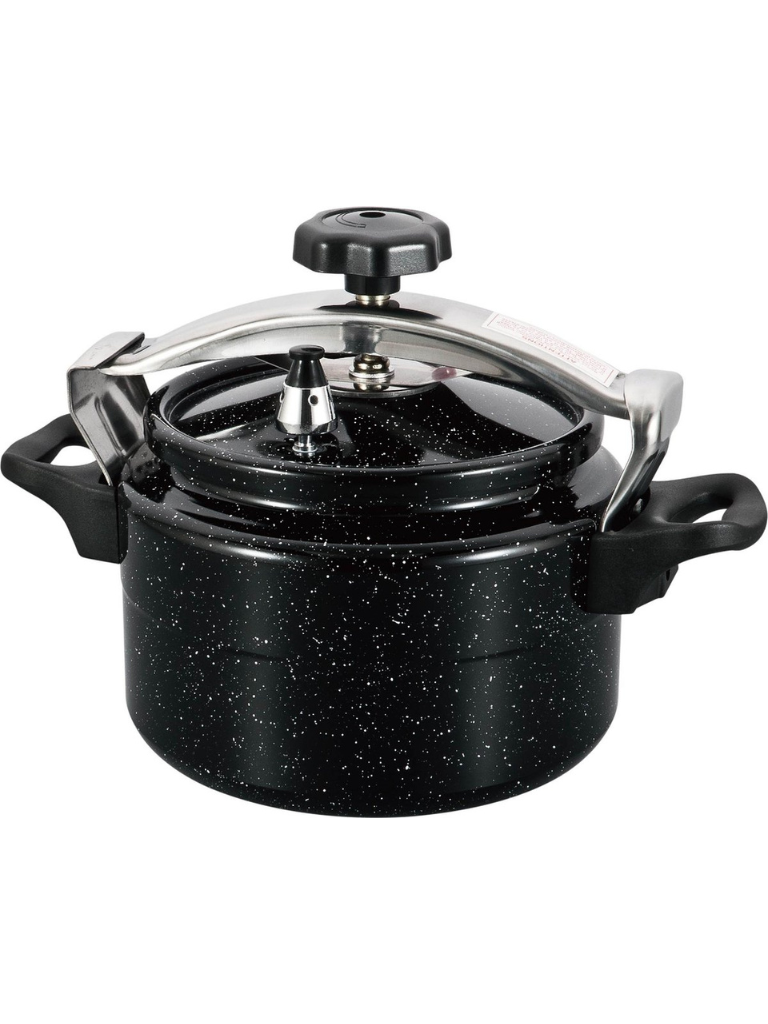 Royal Swiss Pan Set ® Cocotte Autocuiseur avec revêtement antiadhésif en marbre