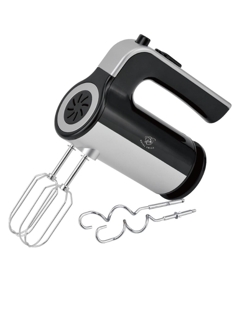 Sbattitore Elettrico Royal Swiss 300W - 5 Velocità con Funzione Turbo