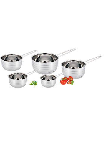 Royal Swiss Pan Set ® Ensemble de 5 cocottes empilables