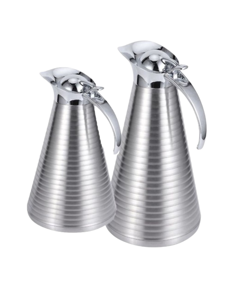 Set 2 thermos Royal Swiss in acciaio inox 1,2L e 1,6L
