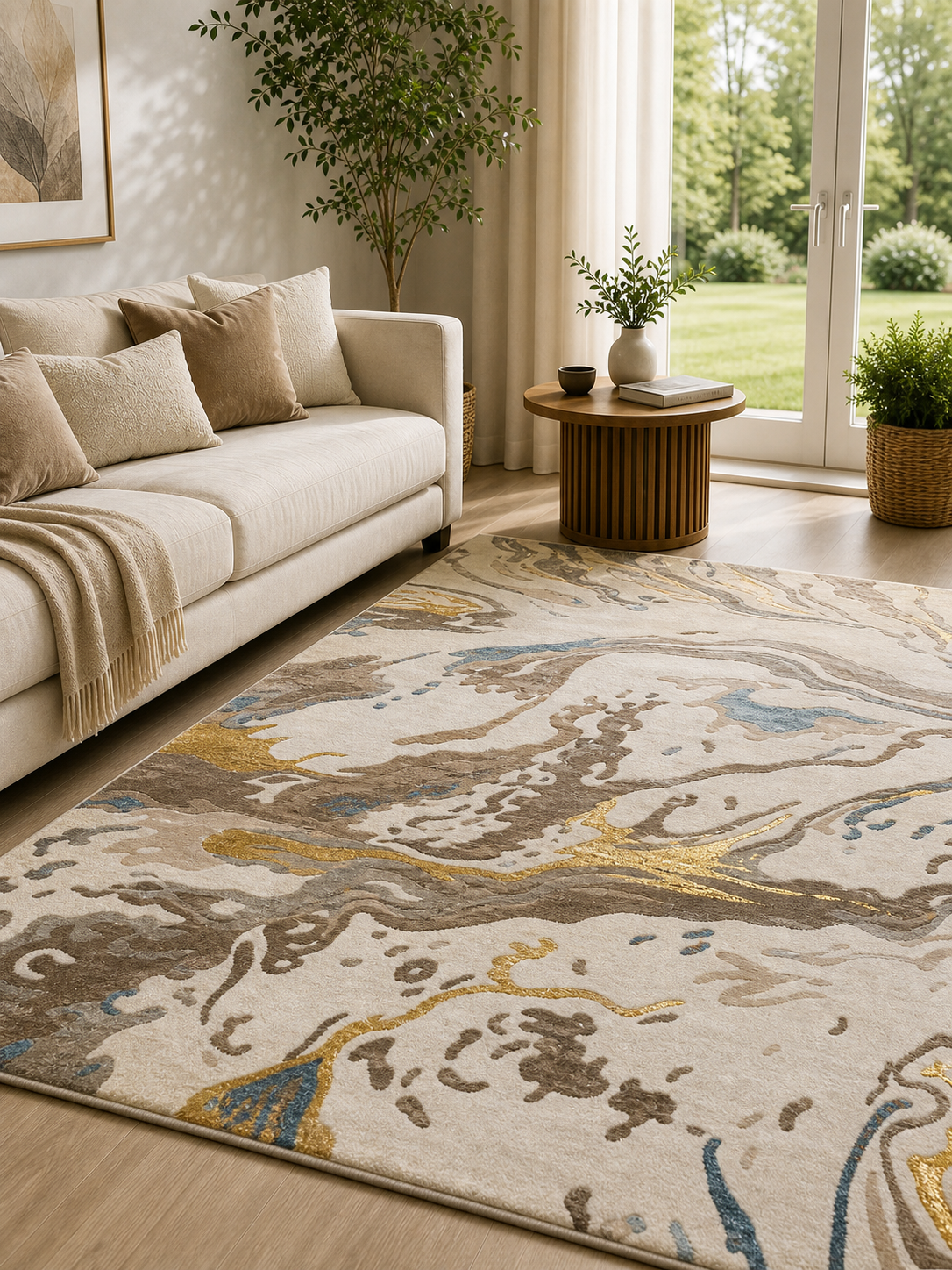Tappeto orlando Classico Moderno 200X280CM Salotto Casa