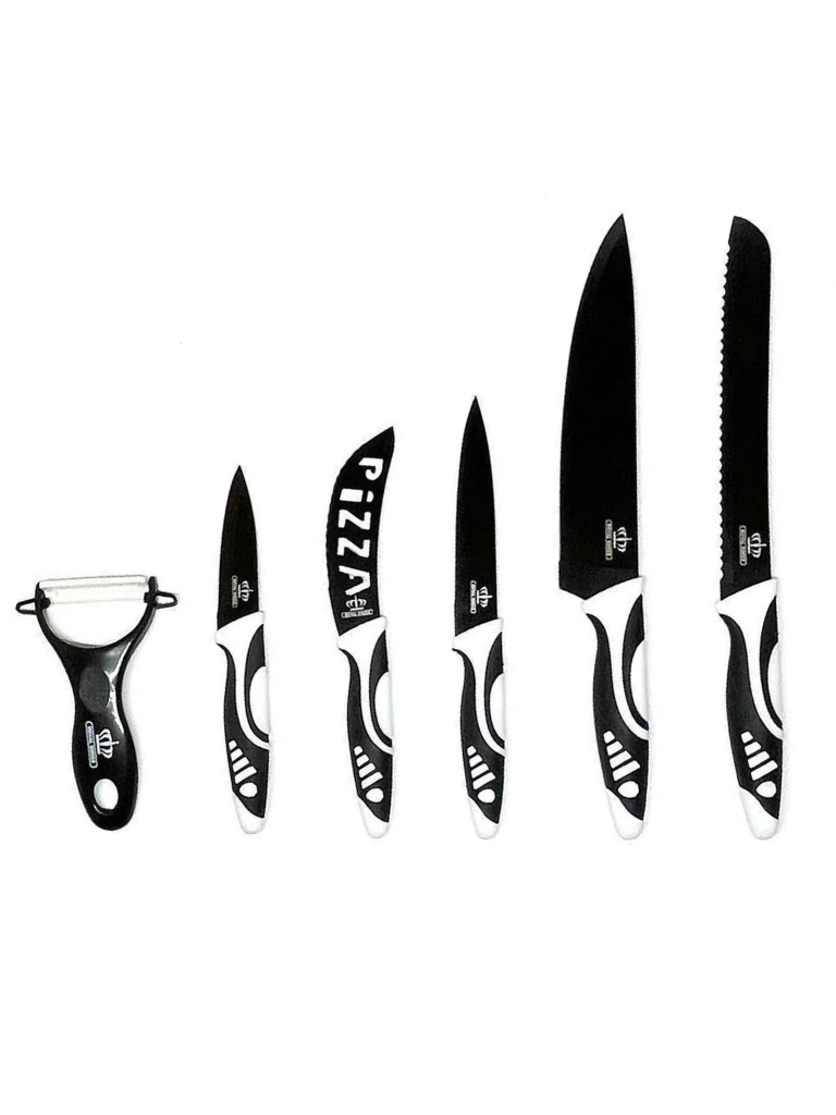 Coltelli Da Cucina Set Premium Da 6 Pezzi In Acciaio Inox
