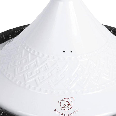 Tajine Marocchina ad Induzione con rivestimento antiaderente Da 34 CM Adatto a tutti i tipi di fornelli