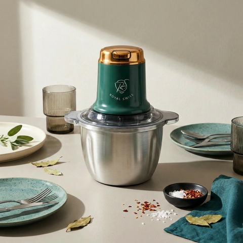 Tritatutto Hachoir 3L Royal Swiss in cucina per preparazioni arabe