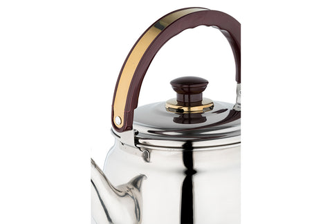 Bollitore acciaio inox 2L The Caffe Acqua Acciao Inossidabile