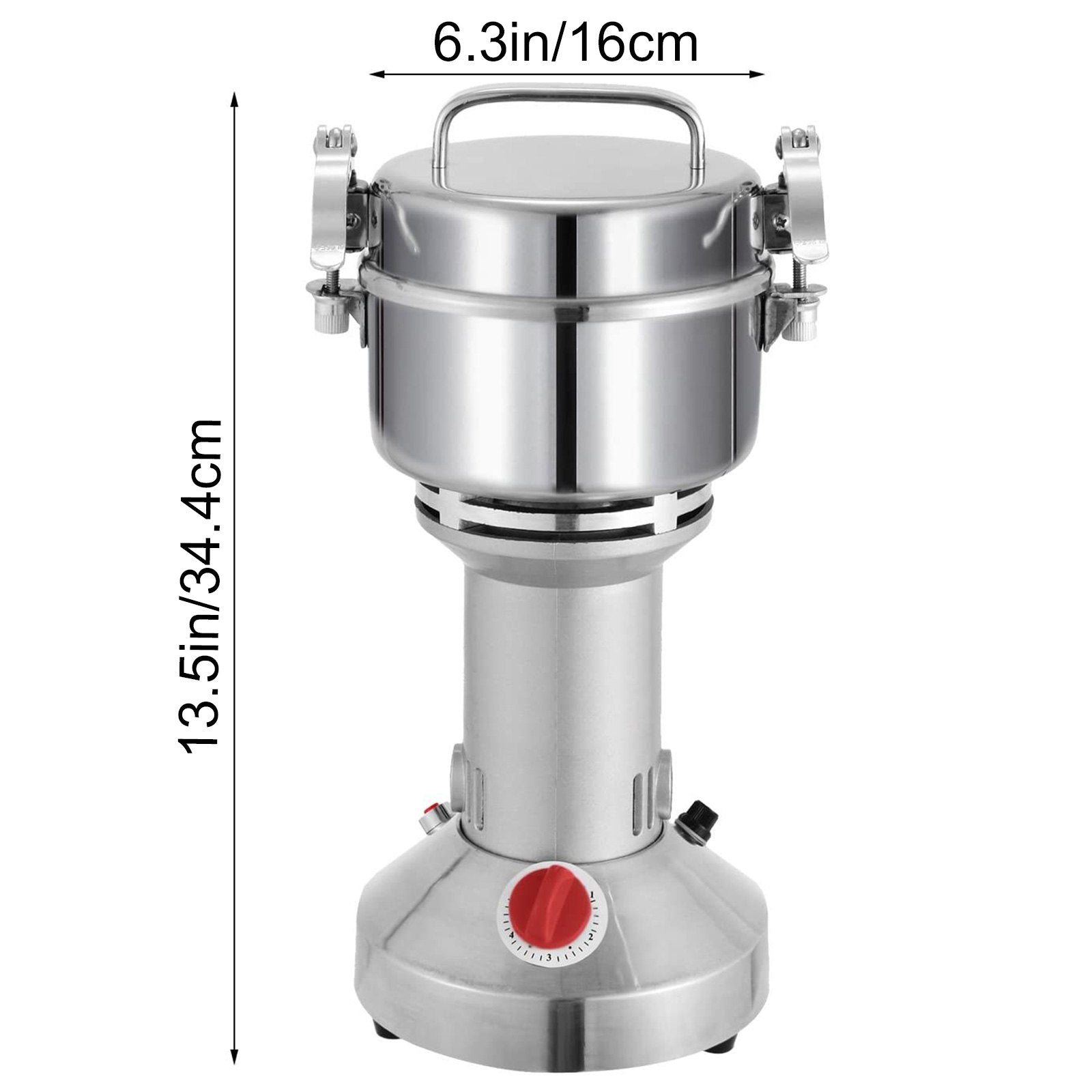 Royal Swiss® Mulino Elettrico 350g 1000g 150g Macinacaffè in Acciaio Inox Macina per Cereali Caffè