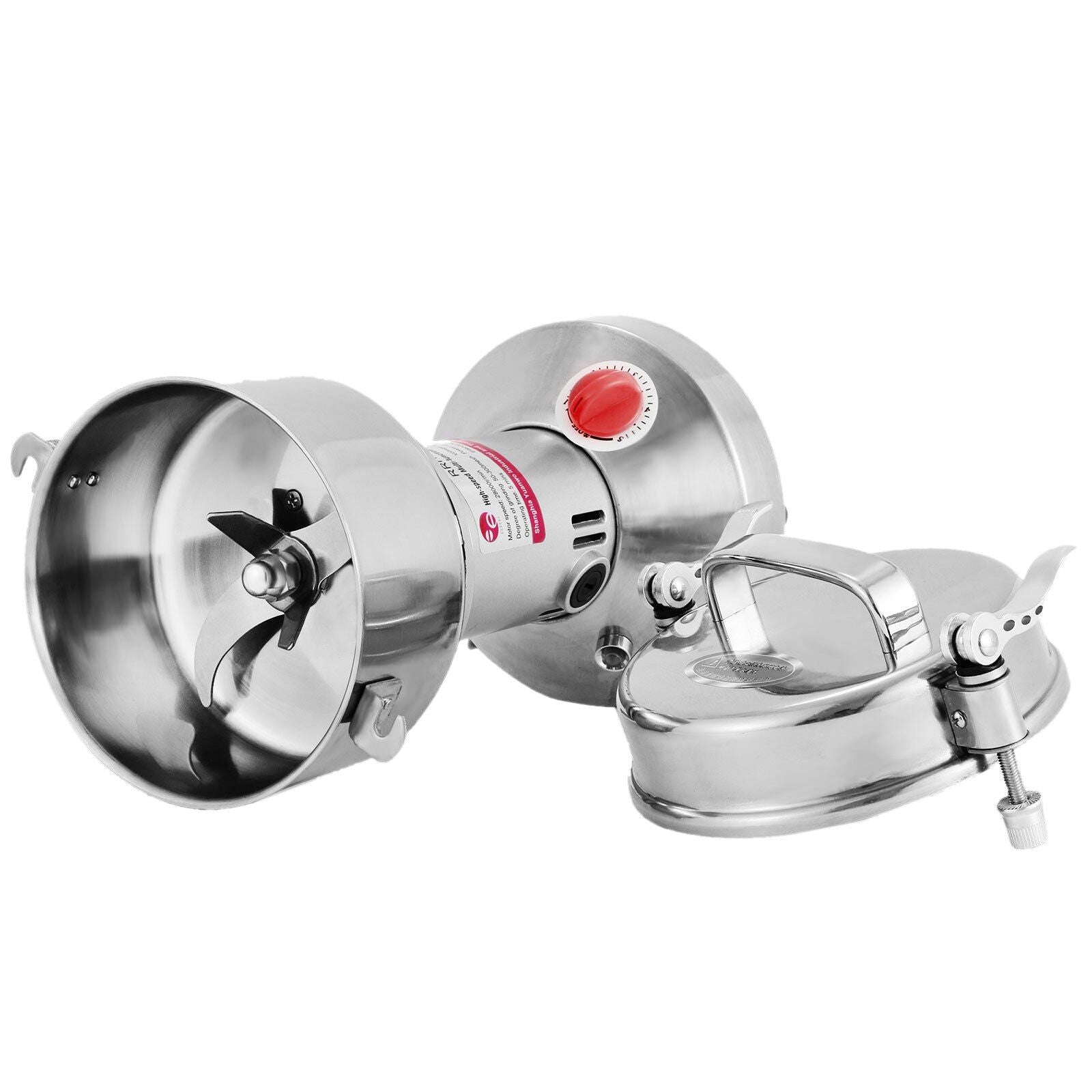 Royal Swiss® Mulino Elettrico 350g 1000g 150g Macinacaffè in Acciaio Inox Macina per Cereali Caffè