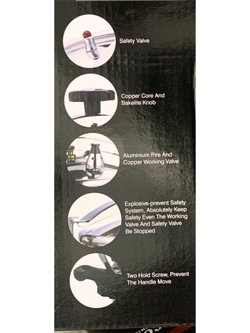 Schleizer® Cocotte Pentola a Pressione in alluminio con vaporiera da verdura