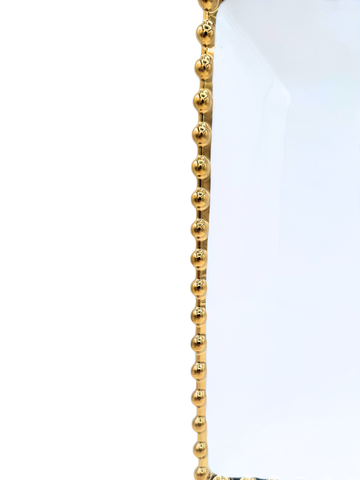 Piatto in ceramica Tous grande bianco Cornice Dorata Porcellana Moderno Da Servizio