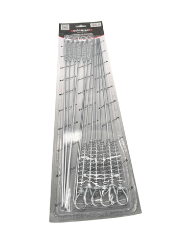 Schleizer Set di 12 Spiedini in acciao inox