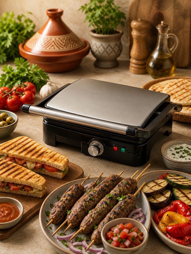Royal Swiss grill per panini verdure carne pesce e spiedini