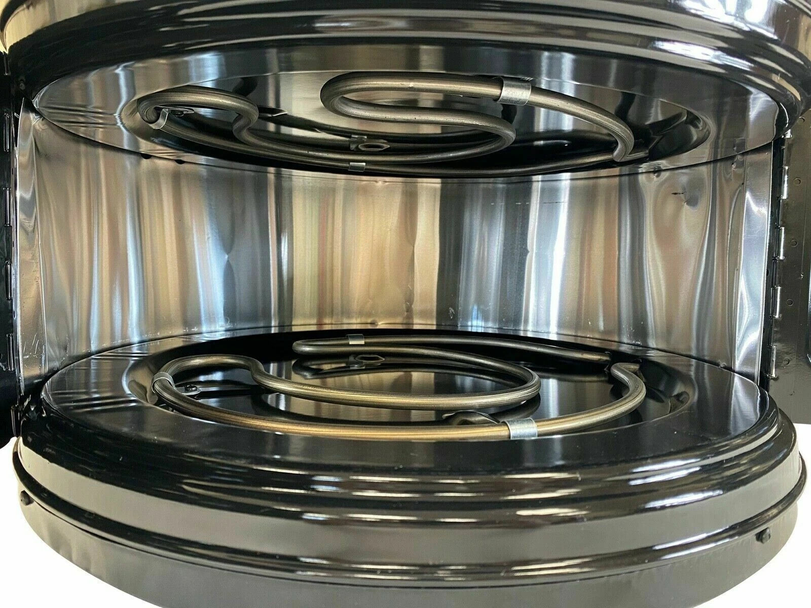 Forno Rotondo Elettrico Itimat 32L, Doppio Vassoio e Grill