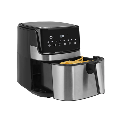 Friteuse à air Royal Swiss Fryer ® 6,5 L 1700 W - une nouvelle façon de cuisiner saine et savoureuse - 95 % de matières grasses en moins et jusqu'à 80 % de calories en moins - 8 programmes prédéfinis